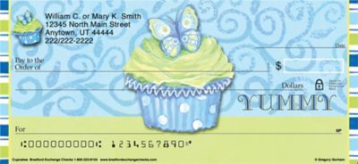 Cupcakes Personal Checks
