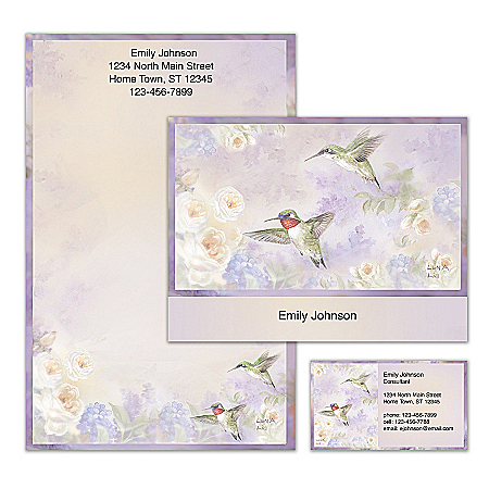 Lena Liu's Flights Of Fancy Personalized Stationery
