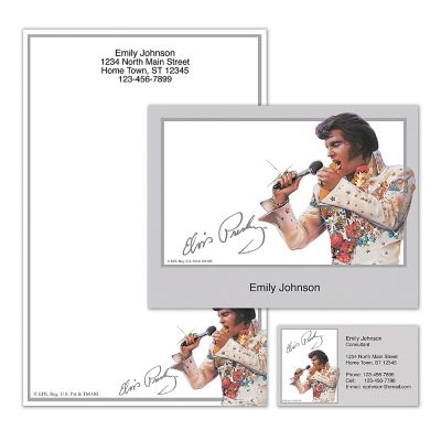 Remembering Elvis Personalized Stationery