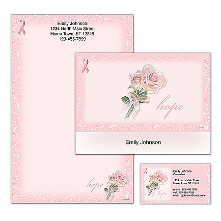 Hope Springs Eternal Personalized Stationery