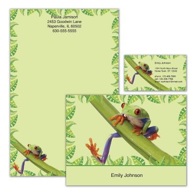 Froggy Fun Personalized Stationery