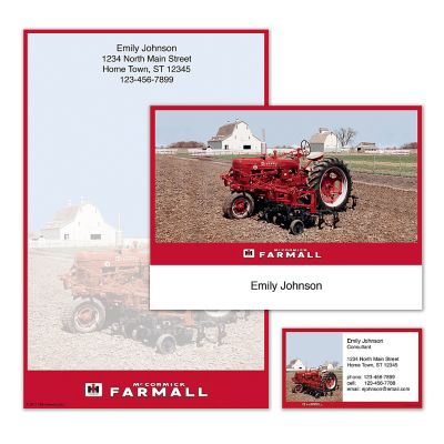 Farmall Personalized Stationery