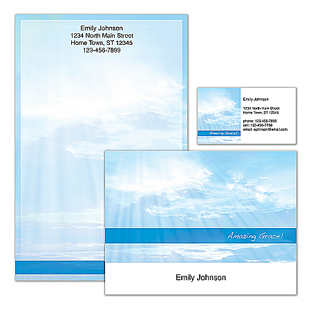 New Day Personalized Stationery