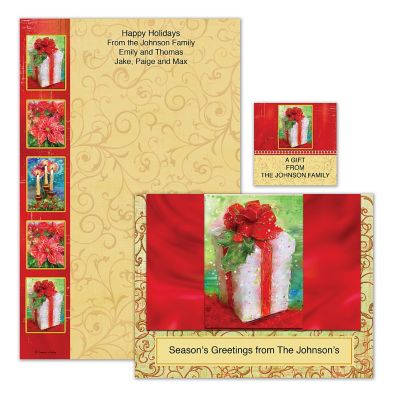 'Tis The Season Personalized Stationery