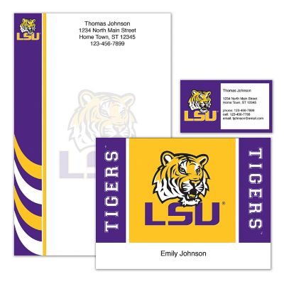 Louisiana State University Personalized Stationery