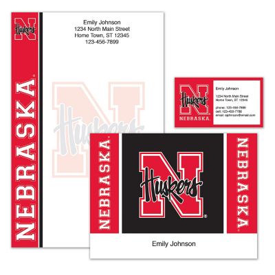 University of Nebraska Personalized Stationery