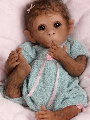 Clementine baby monkey doll new arrivals