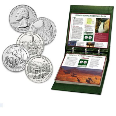 U.S. National Parks Quarters Coin Collection