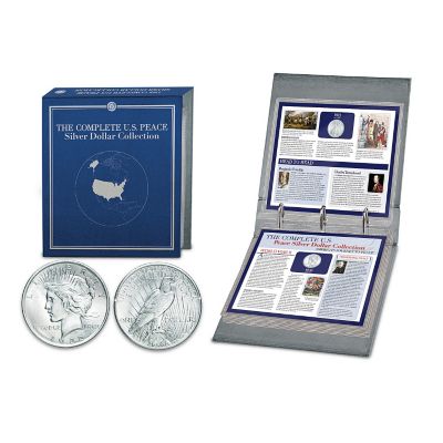 Coins: The Complete U.S. Peace Silver Dollar Coin Collection