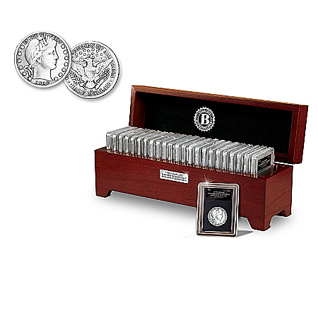 The Complete Barber Silver Half Dollar Coin Collection