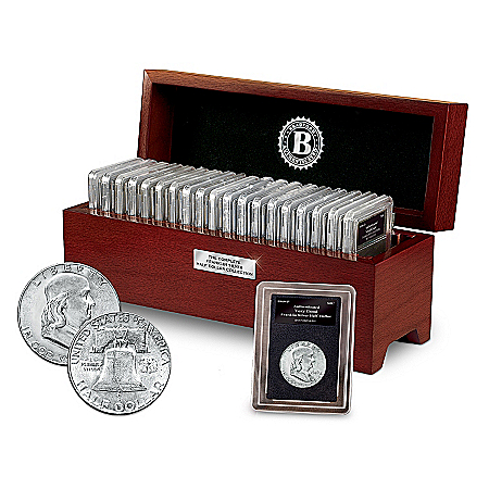 The Complete Franklin Silver Half Dollar Coin Collection