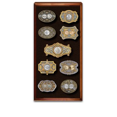 Coins Of The Wild West Belt Buckle Collection