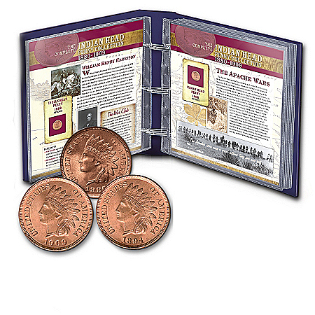 The Complete Indian Head Penny Coin Collection