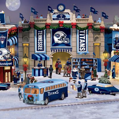 Tennessee Titans Collectible Christmas Village Collection