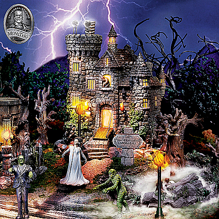 Universal Studios Monsters Halloween Village Collection