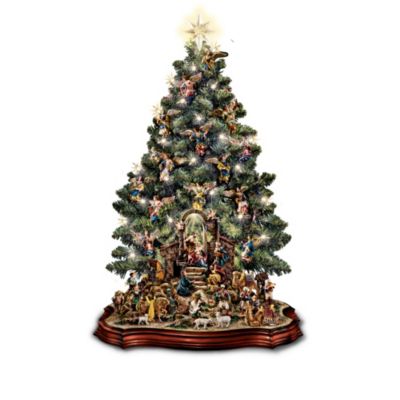 Tabletop Christmas Nativity Scene Christmas Tree Collection