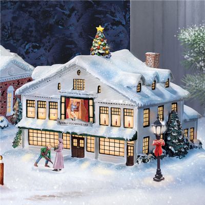 Norman Rockwell Collectible Christmas Village Collection