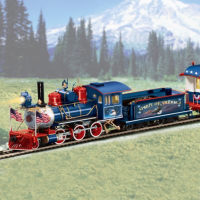 bradford exchange train sets