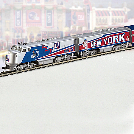 NFL New York Giants Super Bowl XLVI Champion Train Collection: Super Bowl Express