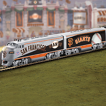 San Francisco Giants 2012 World Series Champions Express Electric Train Collection