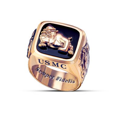 USMC Semper Fi Marine Corps Men's Ring