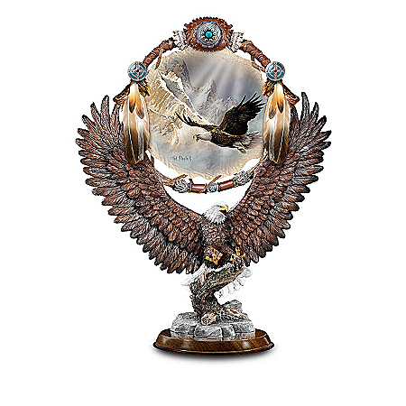 On Wings Of Glory Ted Blaylock Collectible Eagle Art Sculpture Collection