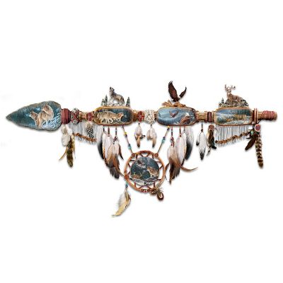 Replica Spear And Dreamcatcher Wall Decor Collection: Spirit Of The Wild