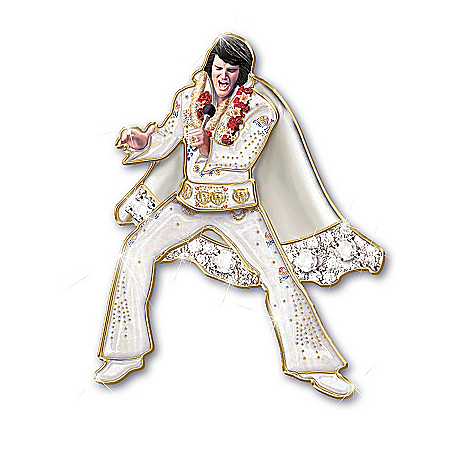 Elvis Presley 24K Gold-Plated Pin Collection: Rockin' Through The Years