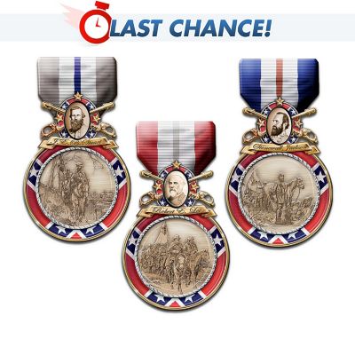 Confederate Pride Wall D??cor Bas Relief Replica Medal Collection: Valor Of The Confederacy