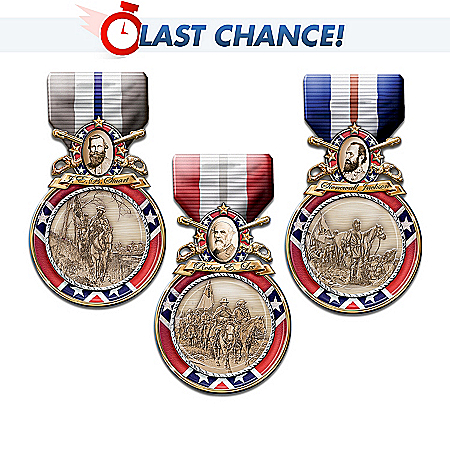 Confederate Pride Wall D??cor Bas Relief Replica Medal Collection: Valor Of The Confederacy