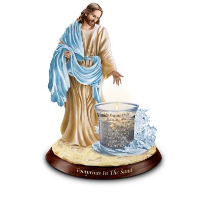 Jesus Christ Inspirational Candleholder Collection: God's Guiding Lights