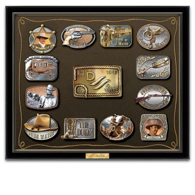 John Wayne Belt Buckle Wall Art Collection