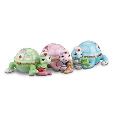 Tender Loving Care Nurse-Themed Turtle Music Box Collection