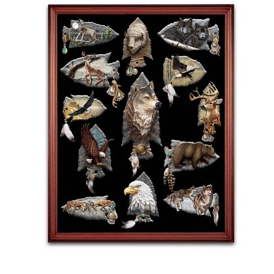 Spirits' Flight Arrowhead Wall Sculpture Collection With Free Display