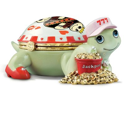 Casino Queens Turtle Music Box Collection: Collect 4 Of A Kind!