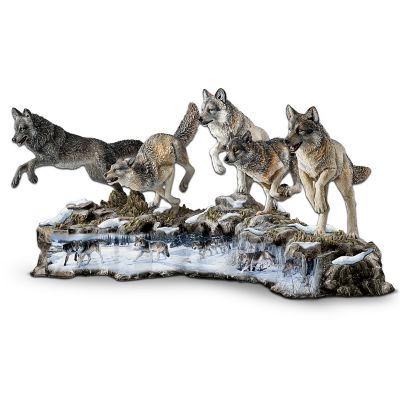 Prophets Of The Pack Wolf Figurine Collection