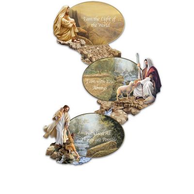 Journey Of Light And Faith Jesus Collector Plate Collection