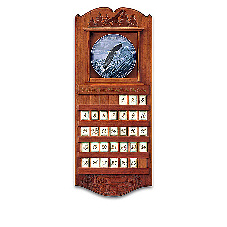 Majestic Sentinels Eagle Collector Plate Calendar Collection