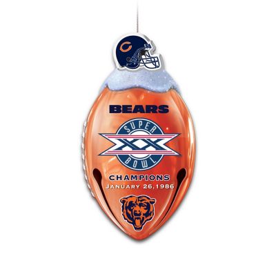 Chicago Bears FootBells Ornament Collection