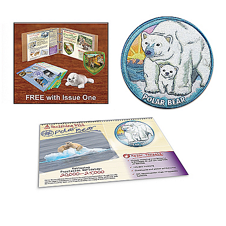 Wildlife Preservation Patch Collection: Vanishing Wild