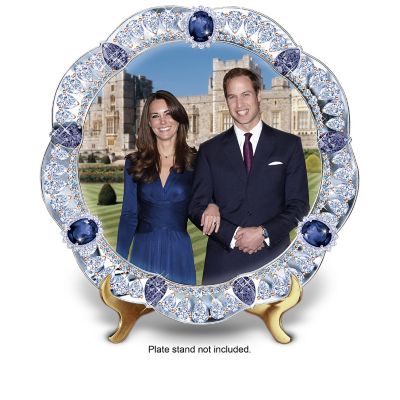 William And Kate: A Royal Union Heirloom Porcelain Collector Plate Collection