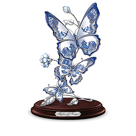 Butterfly Sculpture Collection: Love's Journey