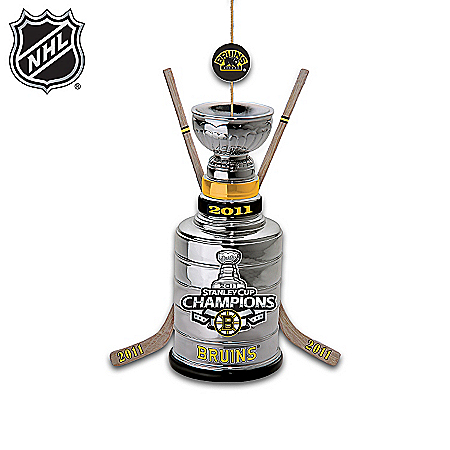 NHL® Boston Bruins® 2011 Stanley Cup® Champions Ornament Collection