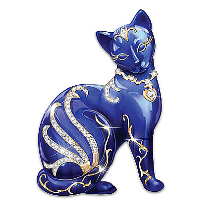 Peter Carl Faberge-Inspired Fanciful Felines Wall Decor Collection