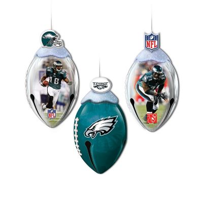 NFL Philadelphia Eagles FootBells Ornament Collection