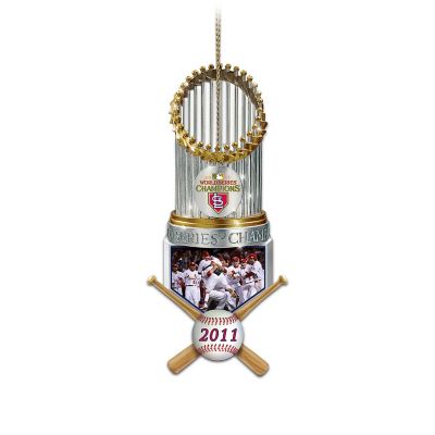 St. Louis Cardinals MLB 2011 World Series Champions Christmas Ornament Collection