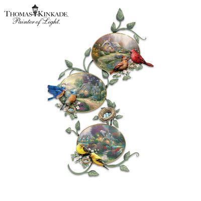 Thomas Kinkade Home Is Where the Heart Is Collector Plate Collection