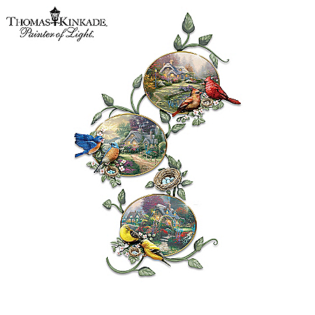 Thomas Kinkade Home Is Where the Heart Is Collector Plate Collection