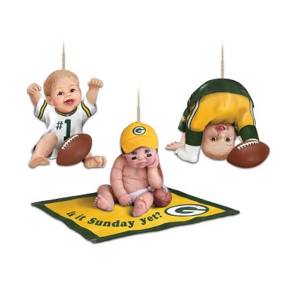 NFL Green Bay Packers Baby Ornament Collection: Born To Be A Packers Fan