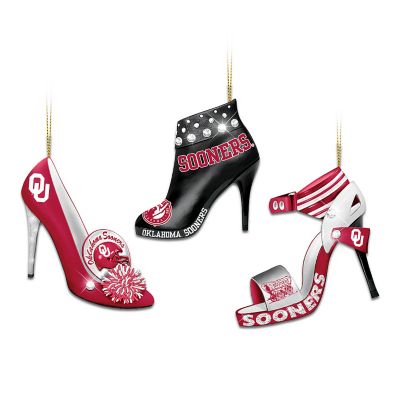 Oklahoma Sooners Stiletto Ornament Collection